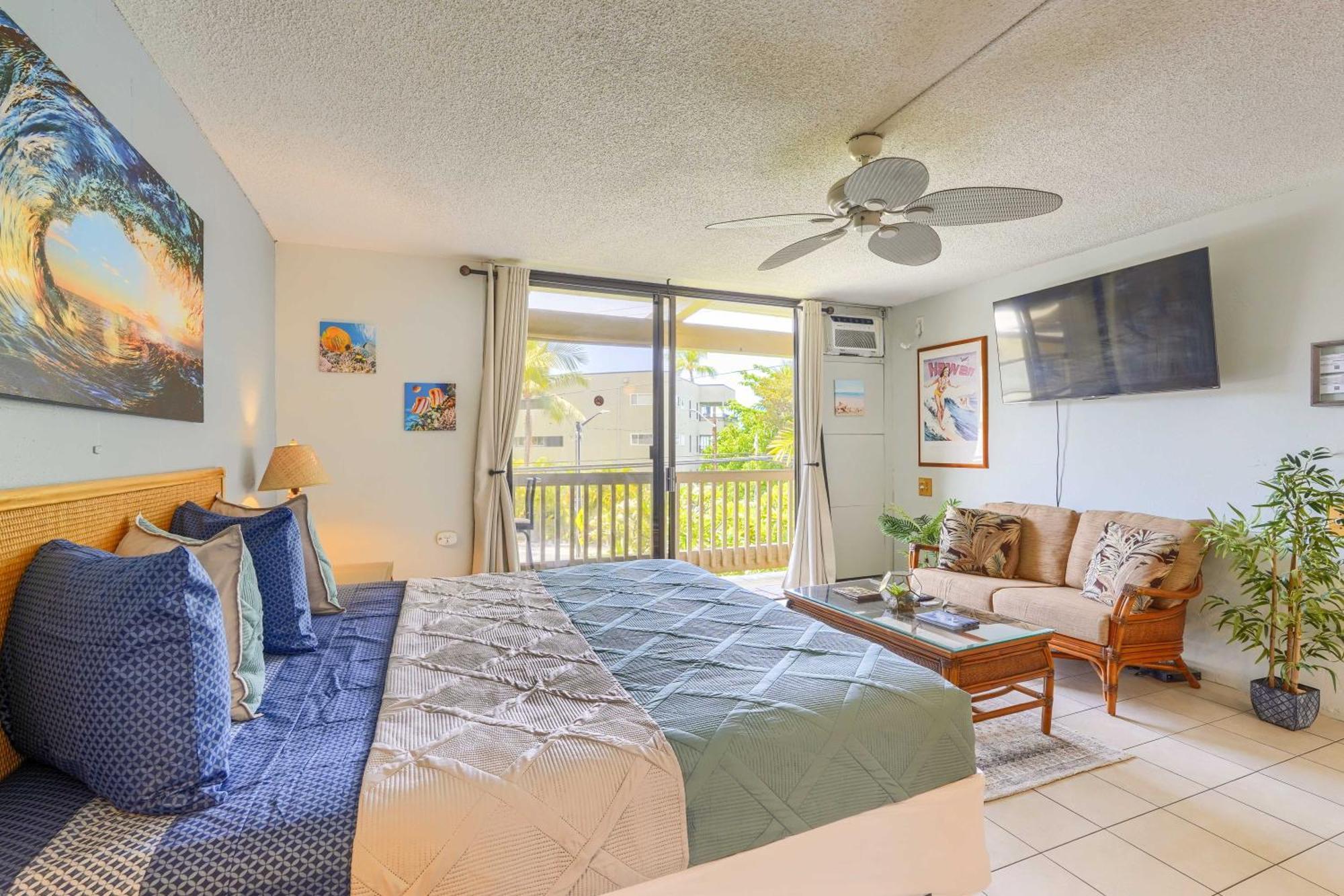 Couples Beach Studio / Relaxing & Comfortable. Kailua-Kona Exterior photo